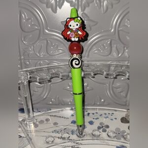 Cute HK dressed as Sally Character Green Pen